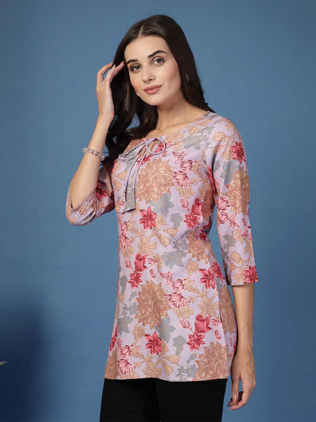 Women Floral Straight Kurta