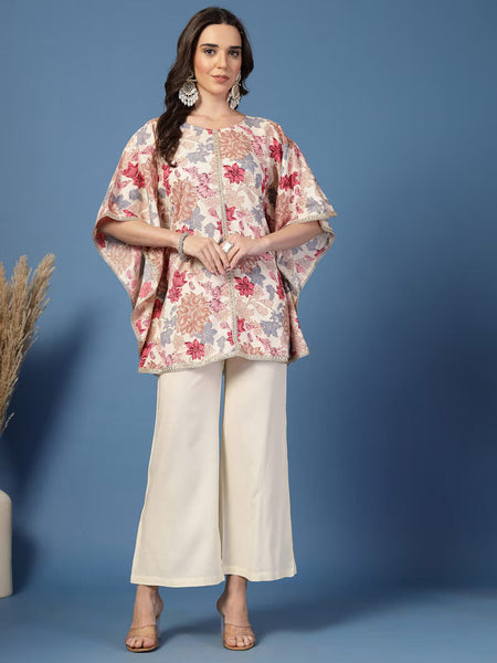 Women Floral Print A-Line Kurta Set
