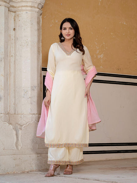 Women Straight Kurta Set