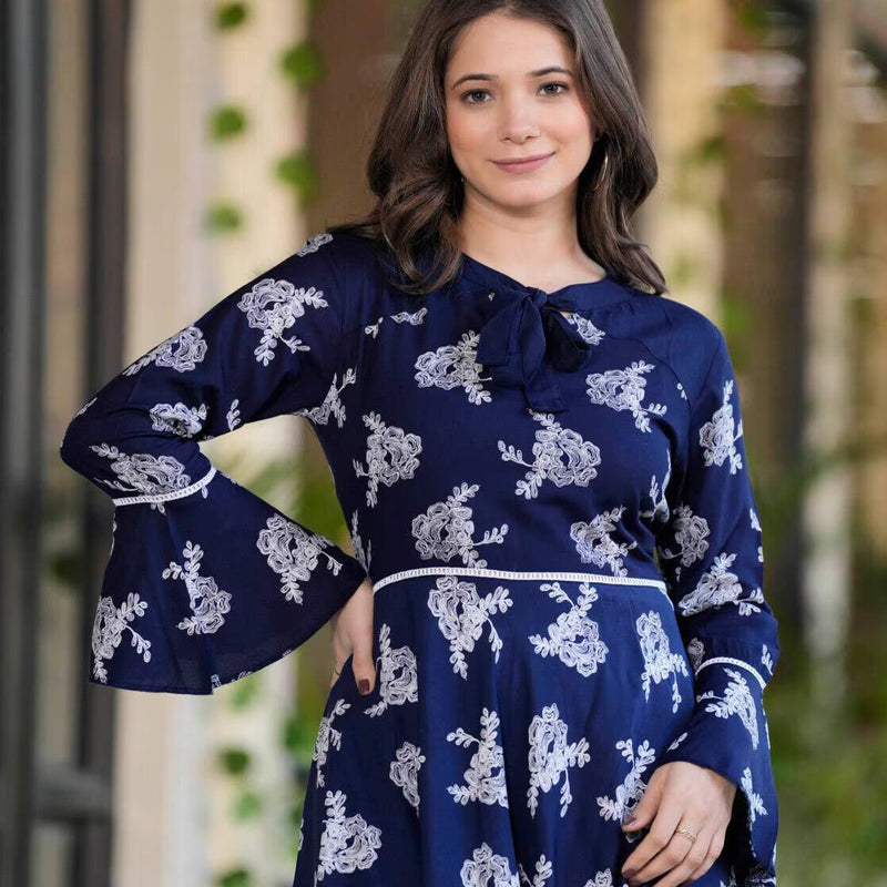 Women Floral Print 2-Piece Top & Pants Set
