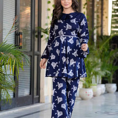 Women Floral Print 2-Piece Top & Pants Set