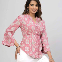 Women Floral Print Regular Fit Top