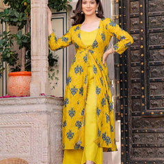 Women Floral Print Pant-Suit Set