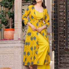 Women Floral Print Pant-Suit Set