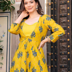 Women Floral Print Pant-Suit Set