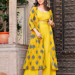 Women Floral Print Pant-Suit Set
