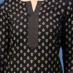 Women Floral Print Straight Kurta