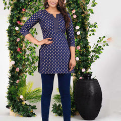 Women Floral Print Straight Kurta