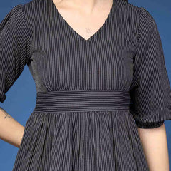 Women Striped 2-Piece Co-Ord Set