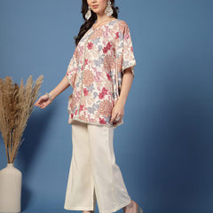 Women Floral Print A-Line Kurta Set