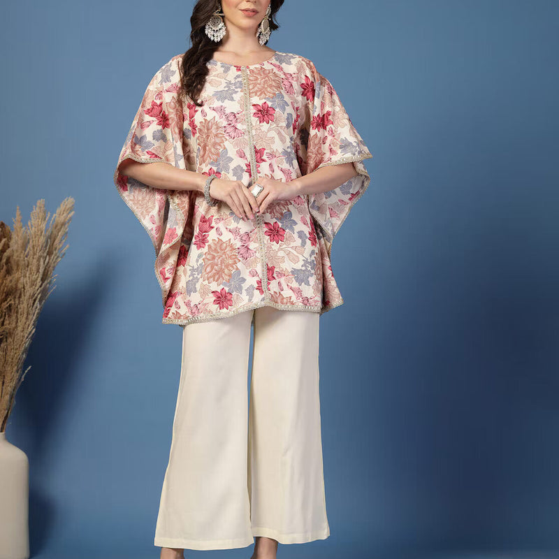 Women Floral Print A-Line Kurta Set