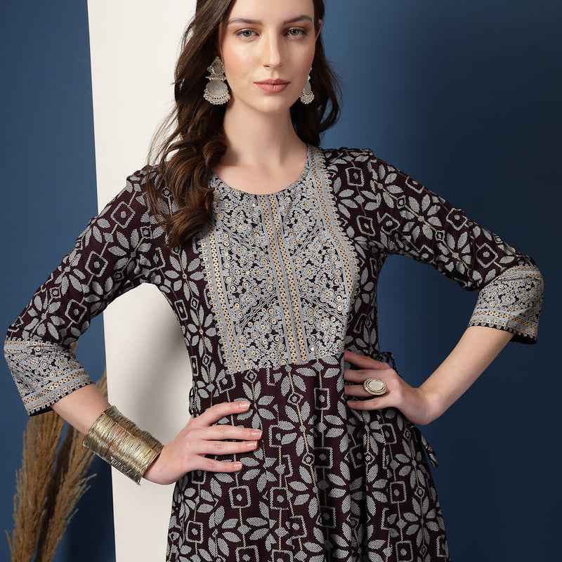 Women’s Long Ethnic Dress