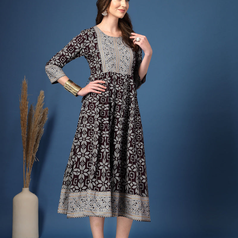 Women’s Long Ethnic Dress