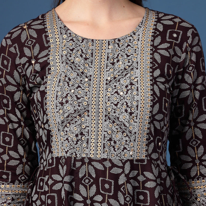 Women’s Long Ethnic Dress