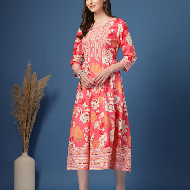 Women’s Long Ethnic Dress