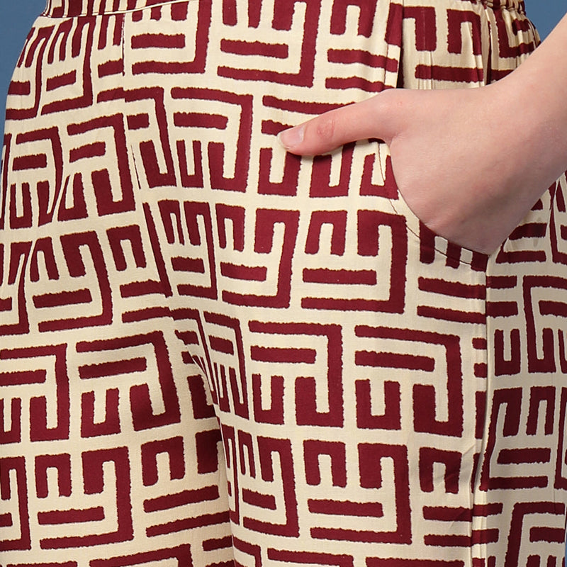 Women’s Geometric Co-Ord Set