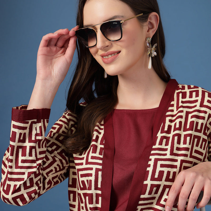 Women’s Geometric Co-Ord Set