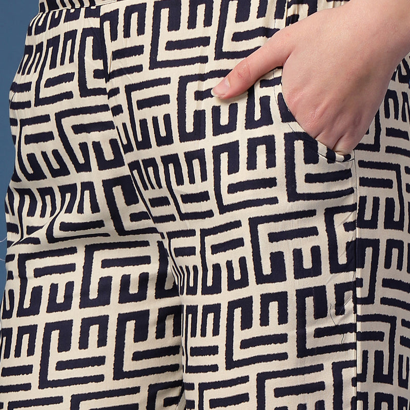 Women’s Geometric Co-Ord Set