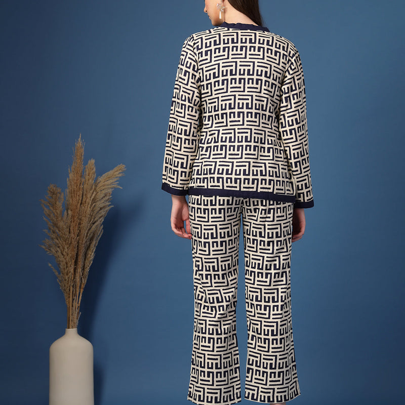Women’s Geometric Co-Ord Set