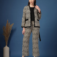 Women’s Geometric Co-Ord Set