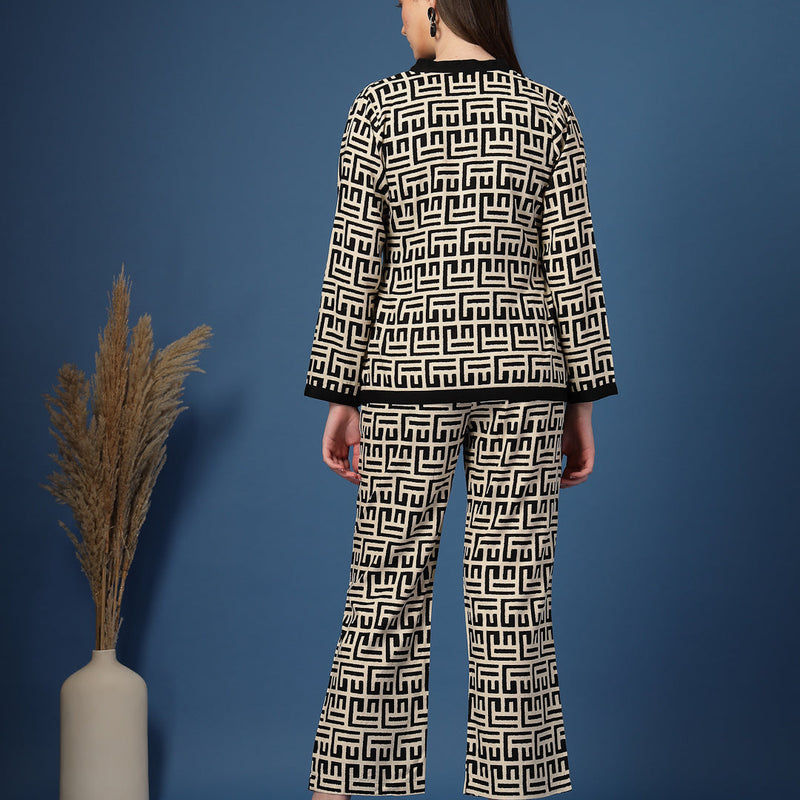 Women’s Geometric Co-Ord Set