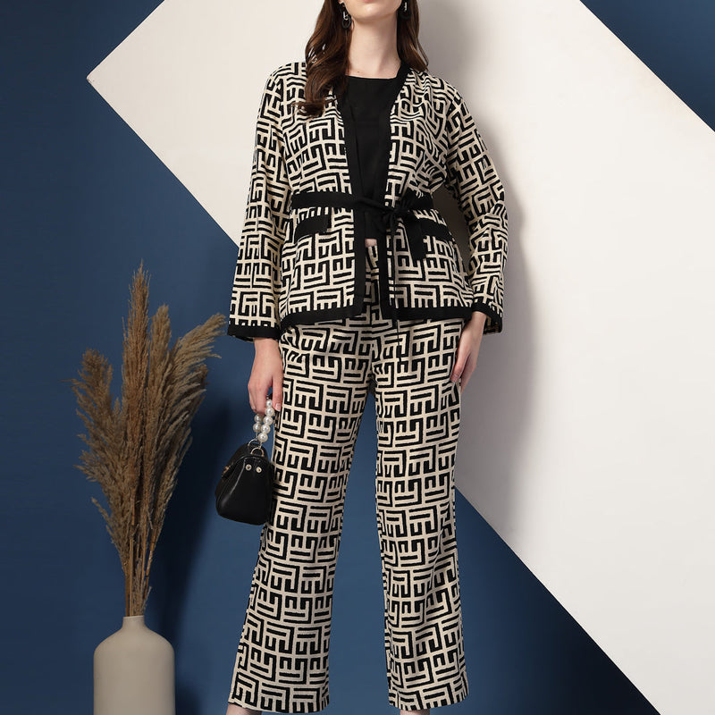 Women’s Geometric Co-Ord Set