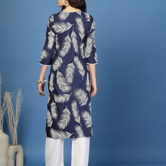 Women's Rayon Straight Kurta