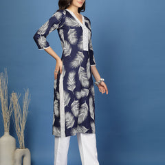 Women's Rayon Straight Kurta