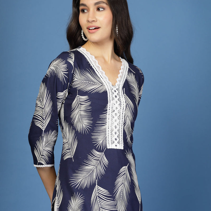 Women's Rayon Straight Kurta