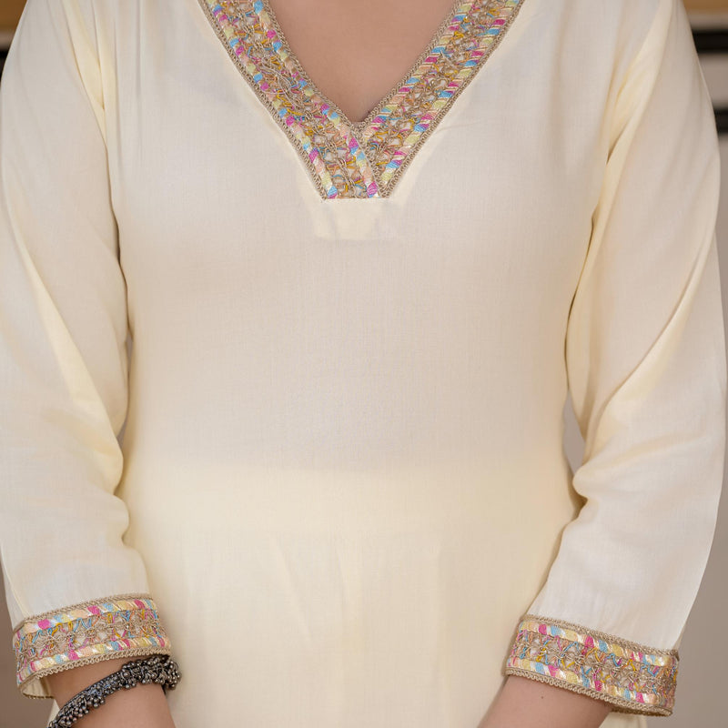 Women Straight Kurta Set